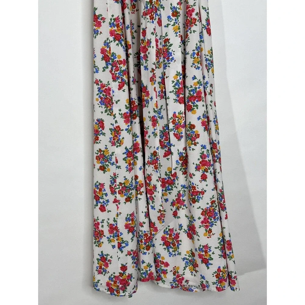 SEZANE ADÈLE DRESS JARDIN SECRET SIZE 38 US 6 - Picture 12 of 16